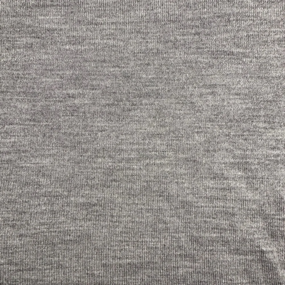 Jos. A. Bank Traveler Mens XL Gray 100% Merino Wool Q Zip Sweater Mock Neck